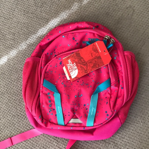 north face sprout backpack pink